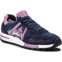 Sneakersy PREMIATA - Kim 3403 Granatowy. Niebieskie półbuty damskie Premiata, ze skóry. W wyprzedaży za 429,00 zł.