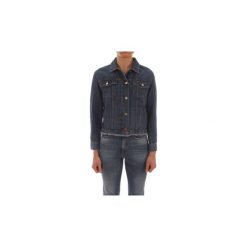 Kurtki jeansowe Marella 30410594. Niebieskie kurtki damskie Marella, bez wzorów, z jeansu, bez kaptura. Za 502,75 zł.