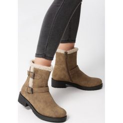 Camelowe Botki Mariah. Brązowe botki damskie Multu. Za 39,99 zł.
