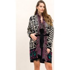 Kardigan TwinSet 192TT3161. Swetry damskie Twinset, s, bez wzorów, z wełny, bez rękawów, bez kaptura. W wyprzedaży za 639,00 zł.