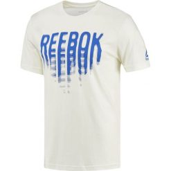 Reebok Koszulka męska Vibes biała r. M (BQ8334). Białe koszulki sportowe męskie marki Reebok, m. Za 69,90 zł.