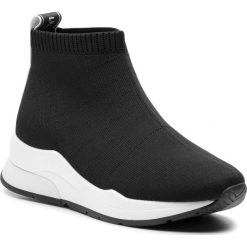 Sneakersy LIU JO - Karlie 16 B19013 TX022 Black 22222. Czarne półbuty damskie marki Liu Jo, bez wzorów, ze skóry, bez obcasa, na koturnie, bez zapięcia. Za 599,00 zł.