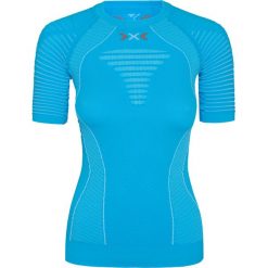 Koszulka X-BIONIC EFFEKTOR POWER RUNNING. Niebieskie koszulki damskie termoaktywne X BIONIC, w paski, z dekoltem na plecach. W wyprzedaży za 294,00 zł.