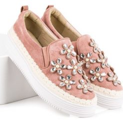 Espadryle damskie: Espadryle na platformie vices Vices różowe