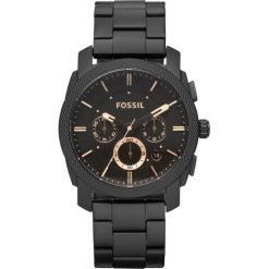 Fossil Zegarek chronograficzny black. Czarne zegarki męskie Fossil. Za 629,00 zł.