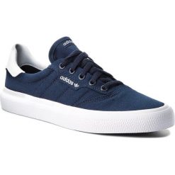 Buty adidas - 3mc B22707 Conavy/Conavy/Ftwwht. Niebieskie półbuty damskie Adidas, bez wzorów, z gumy, bez zapięcia. W wyprzedaży za 199,00 zł.