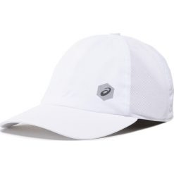 Czapka z daszkiem ASICS - Essential Cap 155007 Brillant White. Białe czapki męskie Asics, bez wzorów, z poliesteru. Za 69,00 zł.