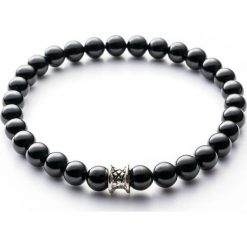 Bransoletki damskie: Bransoletka Gemini Basic Black B1-G
