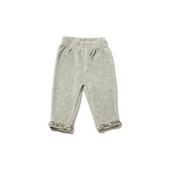 Spodnie niemowlęce: SALT AND PEPPER Girls Baby Leginsy grey melange