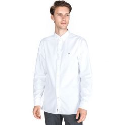 Tommy Hilfiger Koszula Biały. Białe koszule męskie TOMMY HILFIGER, m, bez wzorów, z elastanu, bez kołnierzyka, z długim rękawem. Za 426,95 zł.