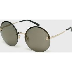 Versace - Okulary 0VE2176. Żółte okulary przeciwsłoneczne damskie marki VERSACE, okrągłe. Za 839,90 zł.