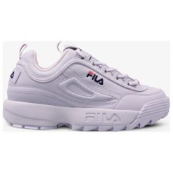 Fila Disruptor Low Wmn buty damskie, fioletowy, rozmiar 6,5. Fioletowe buty sportowe damskie Fila, bez wzorów, ze skóry, sportowe. W wyprzedaży za 339,99 zł.