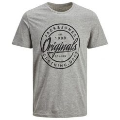 Jack&Jones Pánské tričko Jorart Tender Tee Ss Crew Neck Slim LightGrey Melange (rozmiar S). Koszulki męskie Jack&Jones, s, bez wzorów, z bawełny, bez kołnierzyka, bez rękawów. W wyprzedaży za 28,00 zł.
