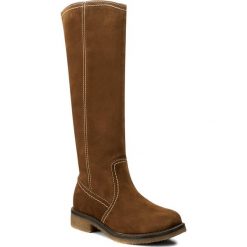 Kozaki LASOCKI - G098 Camel. Brązowe bez kategorii marki Lasocki, z materiału, przed kolano, na wysokim obcasie, na obcasie. W wyprzedaży za 140,00 zł.
