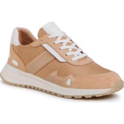 Sneakersy MICHAEL MICHAEL KORS - Monroe Trainer 43T0MOFS7D Butternut. Pomarańczowe półbuty damskie MICHAEL Michael Kors, z zamszu. Za 739,00 zł.