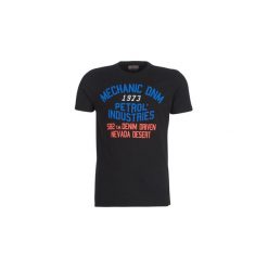 T-shirty z krótkim rękawem Petrol Industries WRHIU. Czarne t-shirty męskie marki Petrol Industries, s, bez wzorów, bez kołnierzyka, krótkie. Za 109,00 zł.