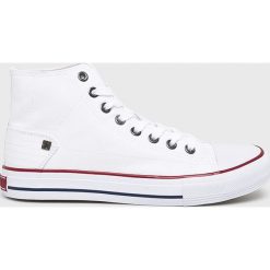 Big Star - Trampki. Białe trampki i tenisówki damskie marki BIG STAR, z gumy, na sznurówki. Za 99,90 zł.