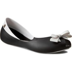 Baleriny damskie lakierowane: Baleriny MELISSA – Queen Ad 31335 Black/White 50215
