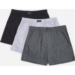 Bawełniane bokserki 3 pack - Czarny. Czarne bokserki męskie Reserved, bez wzorów, z bawełny. Za 59,99 zł.