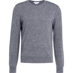 Swetry klasyczne męskie: Club Monaco CASH BUTTON CREW Sweter black/white marl