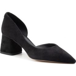 Półbuty MICHAEL MICHAEL KORS - Dixon Pump 40T9DXMP3S Black. Czarne półbuty damskie MICHAEL Michael Kors, bez wzorów, ze skóry, eleganckie, bez obcasa, na obcasie, bez zapięcia. W wyprzedaży za 519,00 zł.