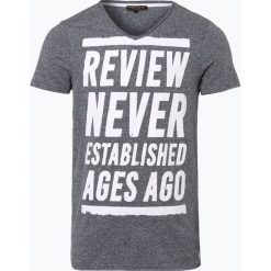 T-shirty męskie: Review – T-shirt męski, niebieski
