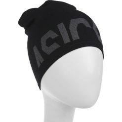 Asics PFM Slouchy Beanie 150006-003. Czarne czapki męskie Asics, bez wzorów, z materiału. W wyprzedaży za 89,99 zł.