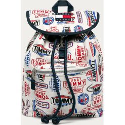 Tommy Jeans - Plecak. Białe plecaki męskie Tommy Jeans, bez wzorów, z bawełny. Za 539,90 zł.
