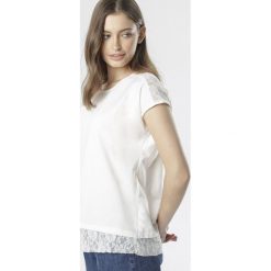 Kremowa Bluzka Delolis. Brązowe bluzki damskie Born2be, xl, bez wzorów, bez kołnierzyka, bez rękawów. W wyprzedaży za 54,99 zł.