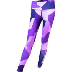 Leginsy PROJEKT 86 WMN Camo (rozmiar S/M) Fioletowy. Zielone legginsy sportowe damskie PROJEKT 86, s, bez wzorów, z elastanu, na fitness i siłownię. Za 57,99 zł.