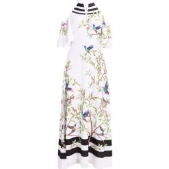 Sukienki: Ted Baker YARPA HIGHGROVE COLD SHOULDER Długa sukienka white