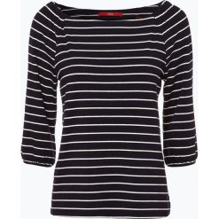 S.Oliver Casual - Koszulka damska, niebieski. Niebieskie koszulki damskie marki s.Oliver Casual, s, w paski, casualowe, bez kołnierzyka, bez rękawów. Za 89,95 zł.