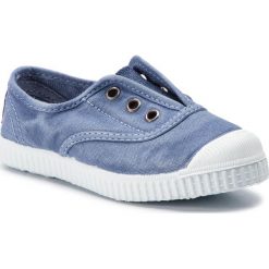 Trampki CIENTA - 70777 Lavanda 90. Niebieskie trampki chłopięce Cienta, bez wzorów, z materiału, bez zapięcia. Za 99,00 zł.
