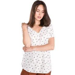 Tom Tailor Bluzka Biały. Białe bluzki damskie z wiskozy. Za 156,95 zł.