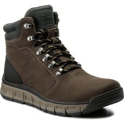 Botki męskie: Kozaki CLARKS - Edlund Lo Gtx GORE-TEX 261285957 Olive Nubuck