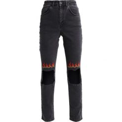 Boyfriendy damskie: The Ragged Priest FLAME Jeansy Slim fit black