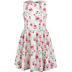 Hell Bunny Natalie Mini Dress Sukienka zielony (Mint). Zielone sukienki damskie marki Hell Bunny, xl, bez wzorów, bez kołnierzyka, bez rękawów, mini. Za 229,90 zł.