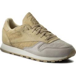 Buty Reebok - Cl Lthr Nbk BS9862 Sandstone/Straw/Chalk. Żółte buty sportowe damskie Reebok, bez wzorów, ze skóry, sportowe. W wyprzedaży za 259,00 zł.