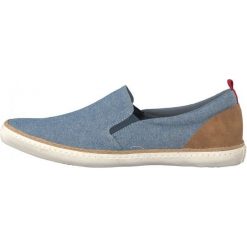 S.Oliver Tenisówki Męskie 40 Niebieski. Niebieskie buty wizytowe męskie marki S.Oliver, bez wzorów, eleganckie, bez zapięcia. W wyprzedaży za 149,00 zł.