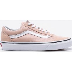 Vans - Tenisówki. Zielone trampki i tenisówki damskie Vans, bez wzorów, z gumy, na sznurówki. W wyprzedaży za 219,90 zł.