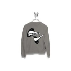 Bluza Wieloryb z dziury Męska. Czarne bluzy męskie Failfake, s. Za 170,00 zł.