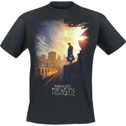 Fantastic Beasts Train T-Shirt czarny. Czarne t-shirty męskie z nadrukiem Fantastic Beasts, m, z okrągłym kołnierzem. Za 74,90 zł.