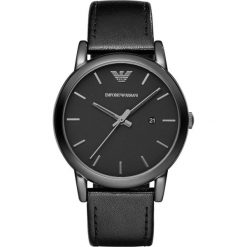 Emporio Armani - Zegarek AR1732. Czarne zegarki męskie Emporio Armani, ze stali. W wyprzedaży za 699,90 zł.