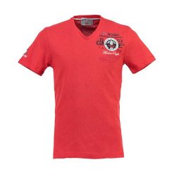 T-shirty chłopięce z nadrukiem: Koszulka „Javigation” w kolorze czerwonym