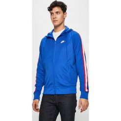 Nike Sportswear - Bluza. Niebieskie bluzy męskie Nike Sportswear, s, z nadrukiem, z bawełny, z kapturem, bez rękawów, z kapturem. W wyprzedaży za 199,90 zł.