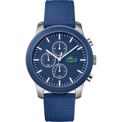 Lacoste - Zegarek 2010945. Niebieskie zegarki męskie Lacoste, ze stali. W wyprzedaży za 699,90 zł.