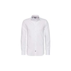 Koszule z długim rękawem Tommy Hilfiger TT0TT01936 CORE STRETCH POPELINE. Białe koszule męskie TOMMY HILFIGER, m, bez wzorów, bez kołnierzyka, z długim rękawem. Za 291,50 zł.