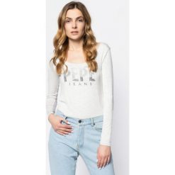 Bluzka Pepe Jeans Calissa PL504337. Niebieskie bluzki damskie Pepe Jeans, xl, bez wzorów, z elastanu, bez kołnierzyka, bez rękawów. W wyprzedaży za 139,00 zł.