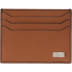 Lancel CARD HOLDER Etui na wizytówki cognac. Brązowe etui męskie marki Lancel. Za 399,00 zł.