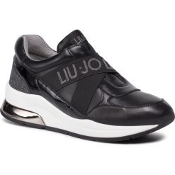Sneakersy LIU JO - Karlie 1 469701 EX014 Black 22222. Czarne półbuty damskie Liu Jo, ze skóry ekologicznej. Za 589,00 zł.